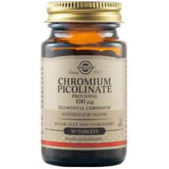 Solgar Chromium Picolinate 100Mcg 90 Tabs
