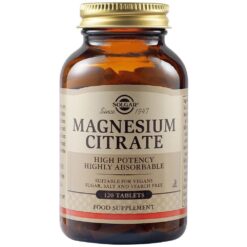 Solgar Magnesium Citrate 200Mg 120 Tabs