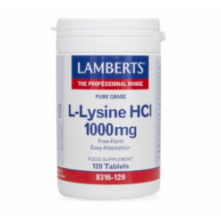 Lamberts L-Lysine Hcl 1000Mg 120Tabl