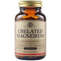 Solgar Magnesium Chelated 100Mg 100 Tabs