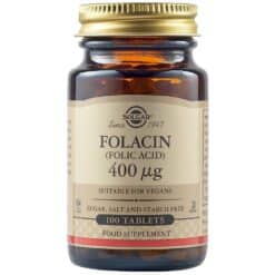 Solgar Folic Acid 400Mcg 100 Tabs