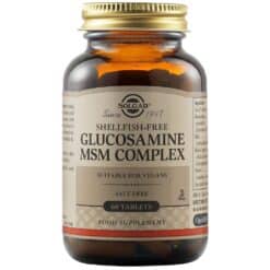 Solgar Glucosamine Msm Complex 60 Tabs