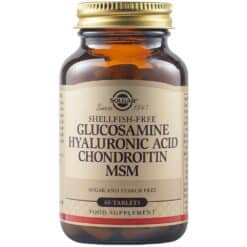 Solgar Glucosamine Hyaluronic-Chondroitin-Msm 60 Tabs