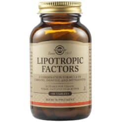 Solgar Lipotropic Factors 100 Tabs.