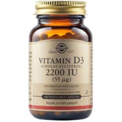 Solgar Vitamin D3 2200Iu 100Caps