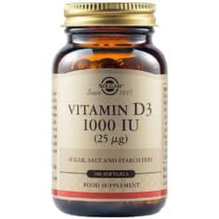 Solgar Vitamin D3 1000Iu Softgels 100S.