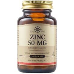Solgar Zinc Gluconate 50Mg 100 Tabs