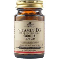 Solgar Vitamin D3 4000Iu 60Caps