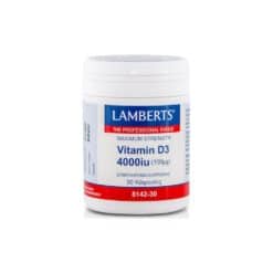 Lamberts Vit. D 4000Iu 30 caps