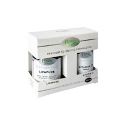 Power Platinum Livapure 30S Tabs Promo (+Δωρο Vitamin C 1000Mg 20S Tabs)