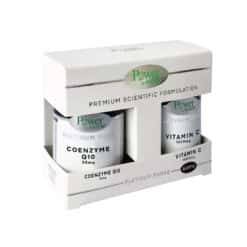Power Platinum Coenzyme Q10 30S Promo (+Δώρο Vitc 1000Mg 20s)