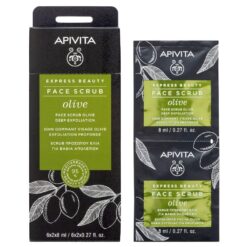 Apivita Scrub για Βαθιά Απολέπιση με Ελιά 2X8ml