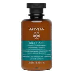 Apivita Hair Σαμπουάν για Ρύθμιση Της Λιπαρότητας με Μέντα & Πρόπολη 250ml