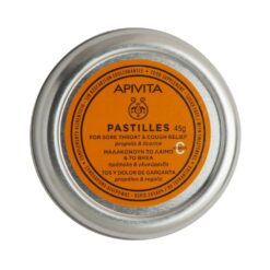 Apivita Pastilles Πρόπολη-Γλυκυρριζα 45gr