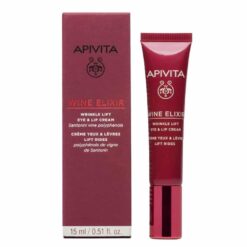 Apivita Wine Elixir Αντιρυτιδική Κρέμα Lifting για Τα Ματιά & Τα Χείλη 15ml