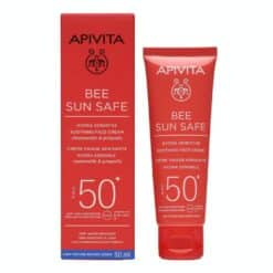 Apivita Bee Sun Safe Καταπραϋντική Κρέμα Προσώπου για Ευαίσθητες Επιδερμίδες SPF50 50ml